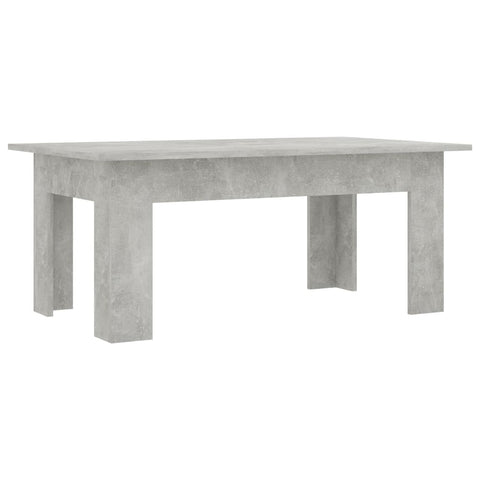 vidaXL Couchtisch Betongrau 100x60x42 cm Holzwerkstoff