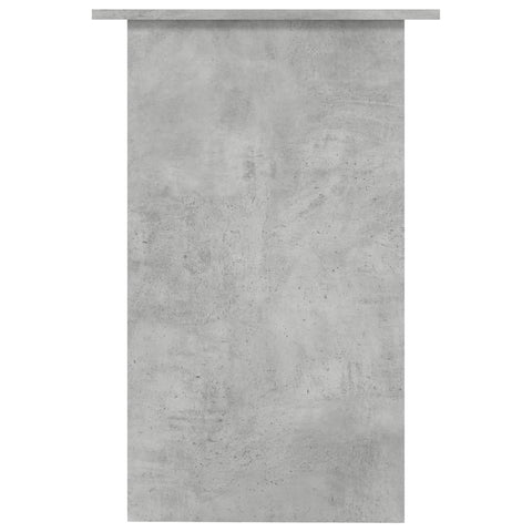 vidaXL Schreibtisch Betongrau 90x50x74 cm Holzwerkstoff