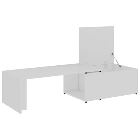 vidaXL Couchtisch Weiß 150x50x35 cm Holzwerkstoff