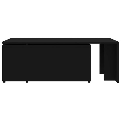 vidaXL Couchtisch Schwarz 150x50x35 cm Holzwerkstoff