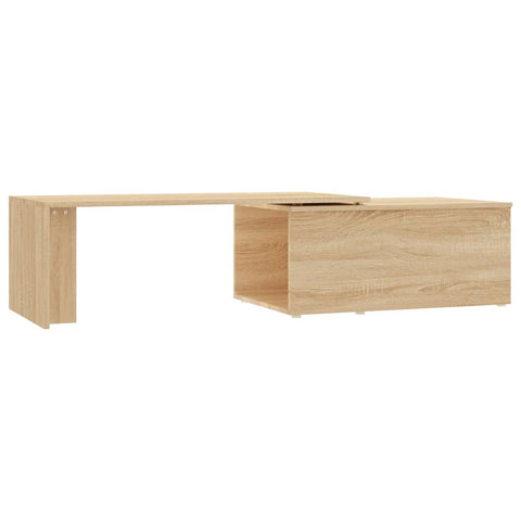 vidaXL Couchtisch Sonoma-Eiche 150x50x35 cm Holzwerkstoff