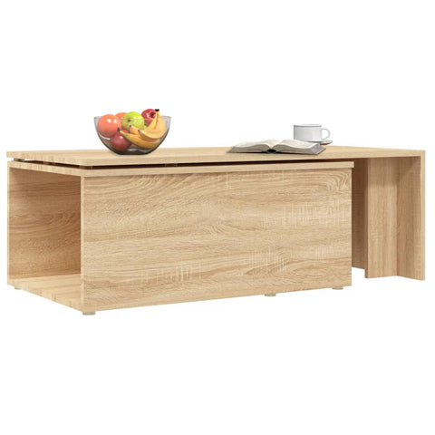 vidaXL Couchtisch Sonoma-Eiche 150x50x35 cm Holzwerkstoff