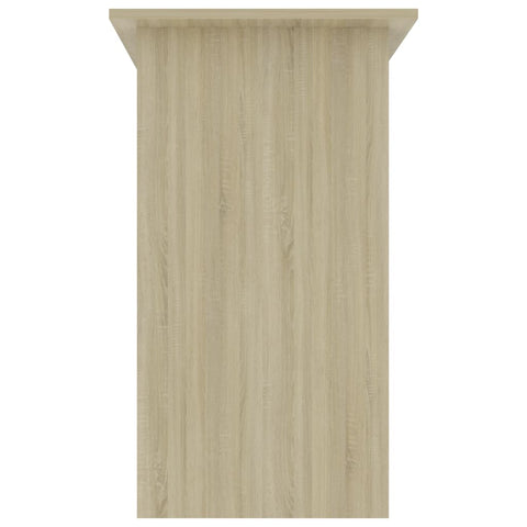 vidaXL Schreibtisch Sonoma-Eiche 80x45x74 cm Holzwerkstoff