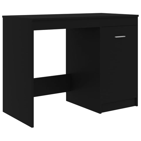 vidaXL Schreibtisch Schwarz 100x50x76 cm Holzwerkstoff