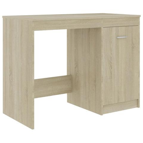 vidaXL Schreibtisch Sonoma-Eiche 100x50x76 cm Holzwerkstoff