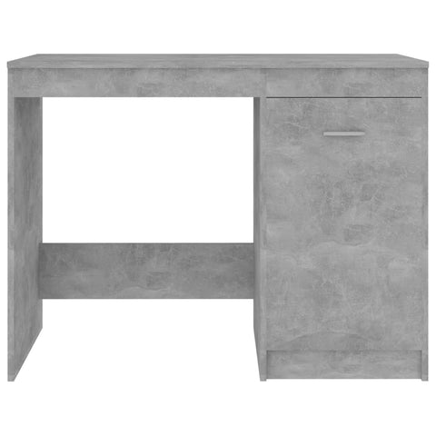 vidaXL Schreibtisch Betongrau 100x50x76 cm Holzwerkstoff