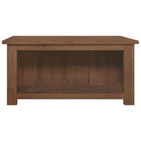 vidaXL Couchtisch 68x68x33 cm Teak Massivholz