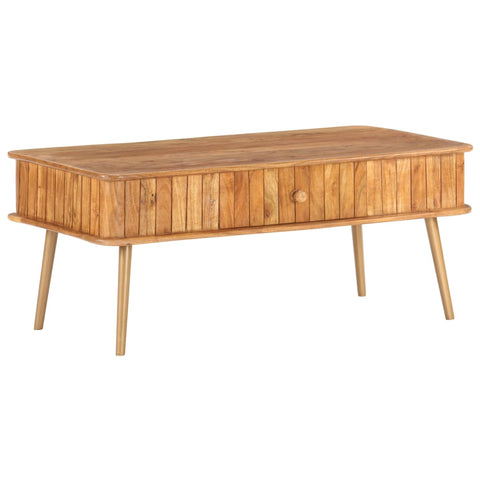 vidaXL Couchtisch 100x50x40 cm Massivholz Akazie