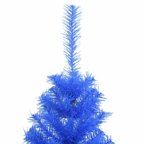 Künstlicher Weihnachtsbaum mit Ständer Blau 150 cm PVC