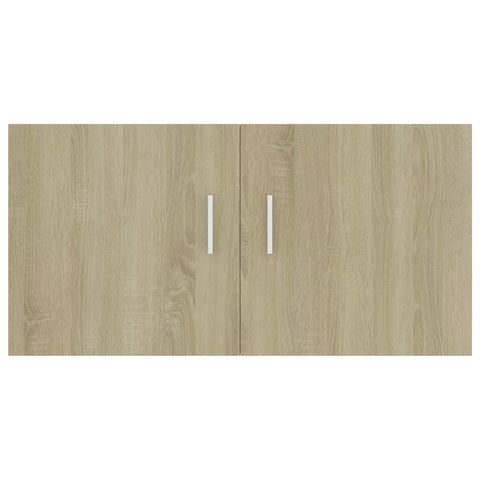 vidaXL Wandschrank Sonoma-Eiche 80x39x40 cm Holzwerkstoff