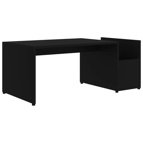 vidaXL Couchtisch Schwarz 90x45x35 cm Holzwerkstoff