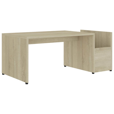 vidaXL Couchtisch Sonoma-Eiche 90x45x35 cm Holzwerkstoff