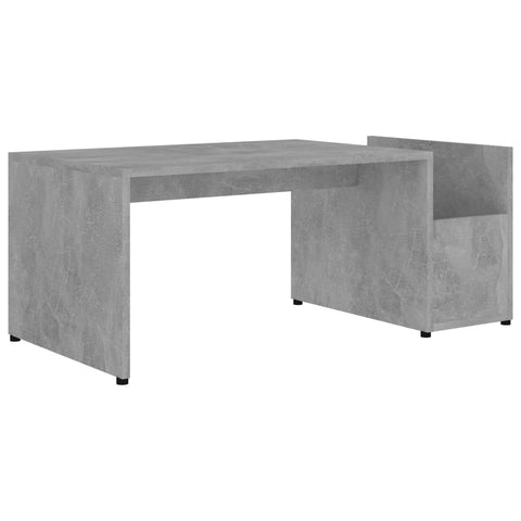 vidaXL Couchtisch Betongrau 90x45x35 cm Holzwerkstoff