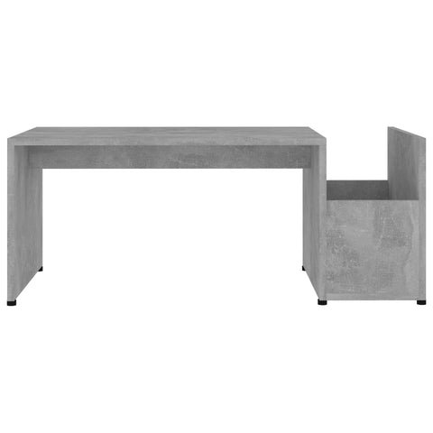 vidaXL Couchtisch Betongrau 90x45x35 cm Holzwerkstoff