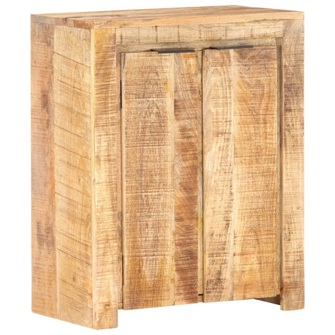 vidaXL Sideboard 59x33x75 cm Raues Mangoholz