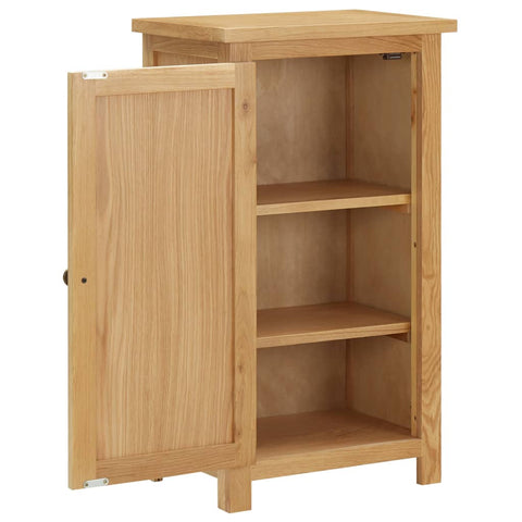 vidaXL Schrank 45 x 32 x 85 cm Eiche Massivholz