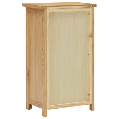 vidaXL Schrank 45 x 32 x 85 cm Eiche Massivholz