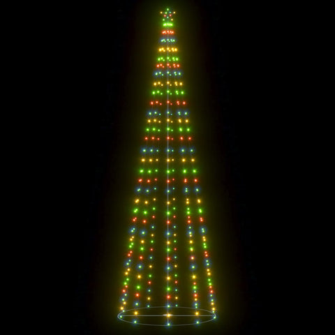 Weihnachtsbaum in Kegelform 330 LEDs Bunt 100x300 cm