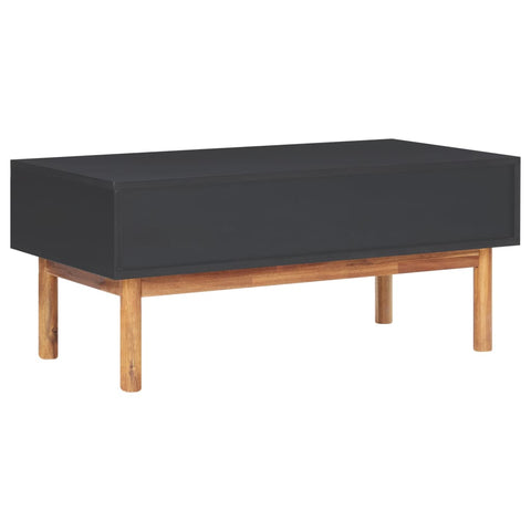 vidaXL Couchtisch 90x50x40 cm Akazie Massivholz und MDF