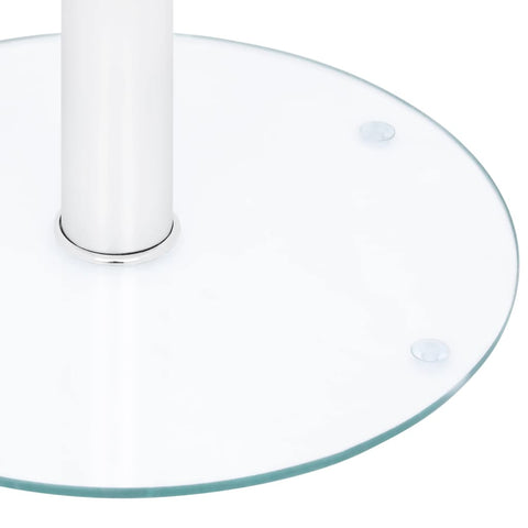 Couchtisch Transparent 40 cm Hartglas