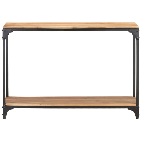 vidaXL Konsolentisch 110x30x75 cm Massivholz Akazie