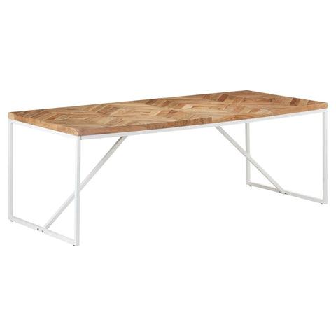 Esstisch 200x90x76 cm Massivholz Akazie und Mango