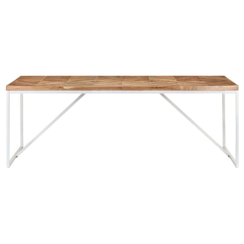 Esstisch 200x90x76 cm Massivholz Akazie und Mango