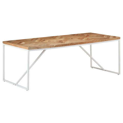 Esstisch 200x90x76 cm Massivholz Akazie und Mango