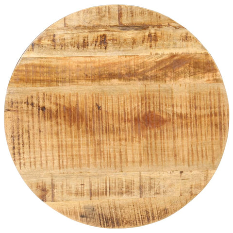 vidaXL Couchtisch Ø68x43 cm Raues Mangoholz