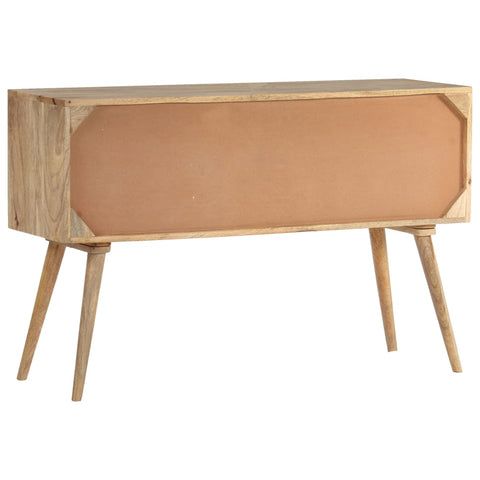 vidaXL Sideboard 118x35x75 cm Massivholz Mango