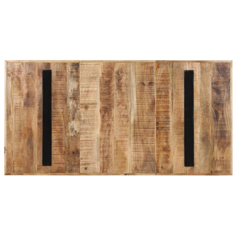 Esstisch 180x90x76 cm Raues Mangoholz