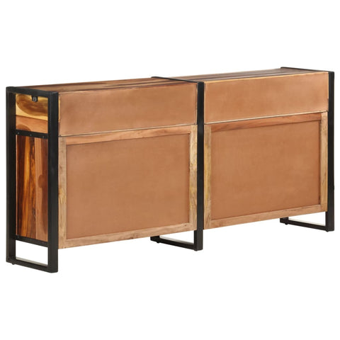 vidaXL Sideboard 172x35x80 cm Massivholz Akazie Honigfarben