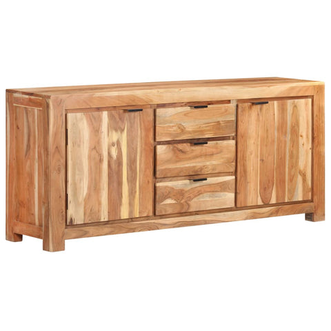 vidaXL Sideboard 175x40x75 cm Akazie Massivholz