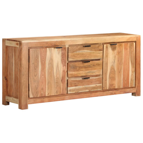 vidaXL Sideboard 175x40x75 cm Akazie Massivholz