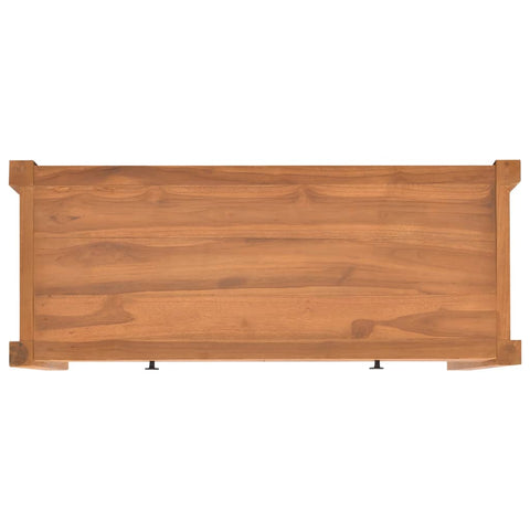 vidaXL Schreibtisch mit 2 Schubladen 100x40x75 cm Teakholz