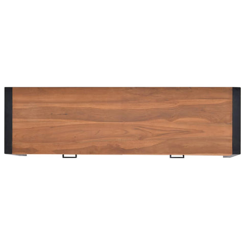 vidaXL Schreibtisch mit 2 Schubladen 140x40x75 cm Teakholz