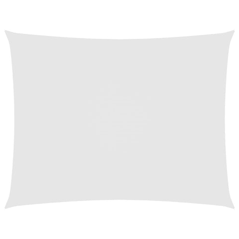 hocami - Sonnensegel Oxford-Gewebe Rechteckig 5x7 m Weiß - sonnensegel-oxford-gewebe-rechteckig-5x7-m-weiss - 