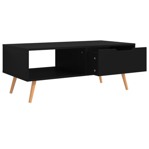 vidaXL Couchtisch Schwarz 100x49,5x43 cm Holzwerkstoff