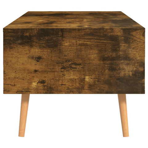 vidaXL Couchtisch Räuchereiche 100x49,5x43 cm Holzwerkstoff