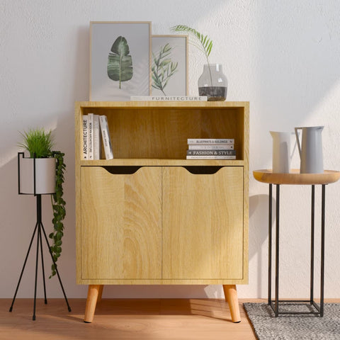 vidaXL Sideboard Sonoma-Eiche 60x30x72 cm Holzwerkstoff