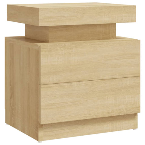 vidaXL Nachttisch Sonoma-Eiche 45x35x52 cm Holzwerkstoff