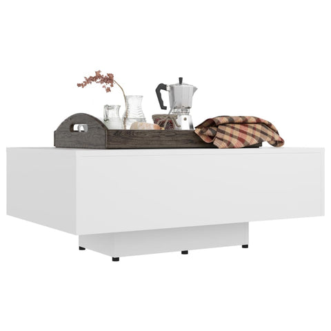 vidaXL Couchtisch Weiß 85x55x31 cm Holzwerkstoff