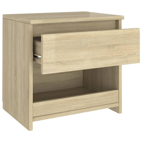 vidaXL Nachttisch Sonoma-Eiche 40x30x39 cm Holzwerkstoff