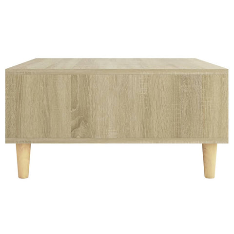 vidaXL Couchtisch Sonoma-Eiche 60x60x30 cm Holzwerkstoff