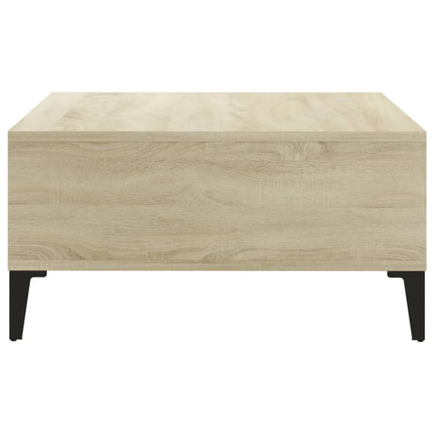 vidaXL Couchtisch Sonoma-Eiche 60x60x30 cm Holzwerkstoff