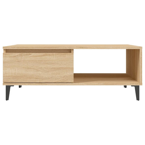 vidaXL Couchtisch Sonoma-Eiche 90x60x35 cm Holzwerkstoff