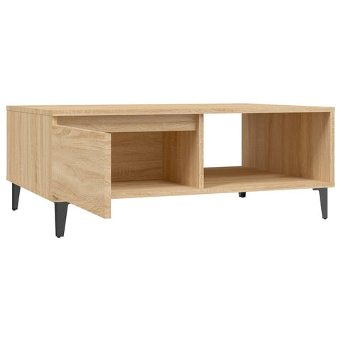 vidaXL Couchtisch Sonoma-Eiche 90x60x35 cm Holzwerkstoff