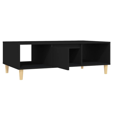 vidaXL Couchtisch Schwarz 103,5x60x35 cm Holzwerkstoff