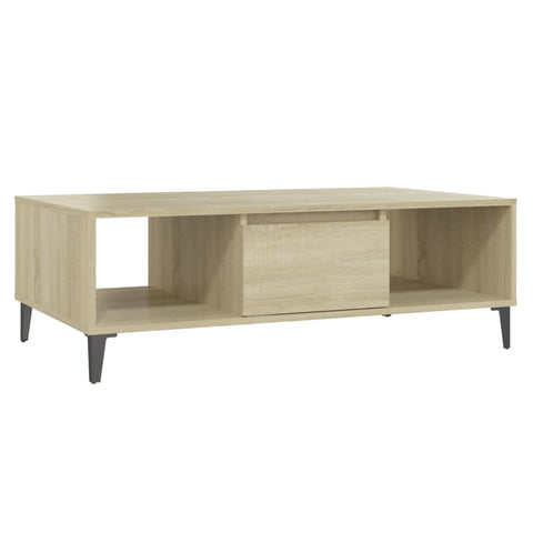 vidaXL Couchtisch Sonoma-Eiche 103,5x60x35 cm Holzwerkstoff