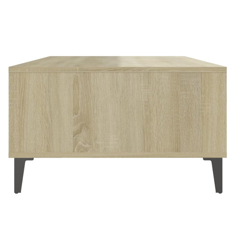 vidaXL Couchtisch Sonoma-Eiche 103,5x60x35 cm Holzwerkstoff